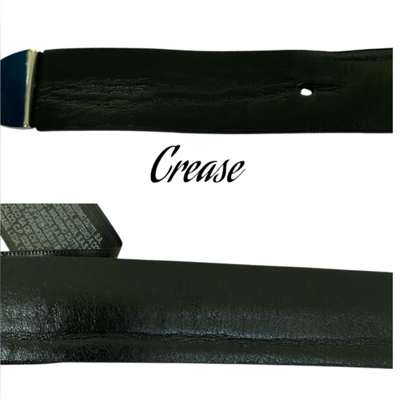 Massimo Dutti studded leather belt 80/30  Made in Spain main image 5